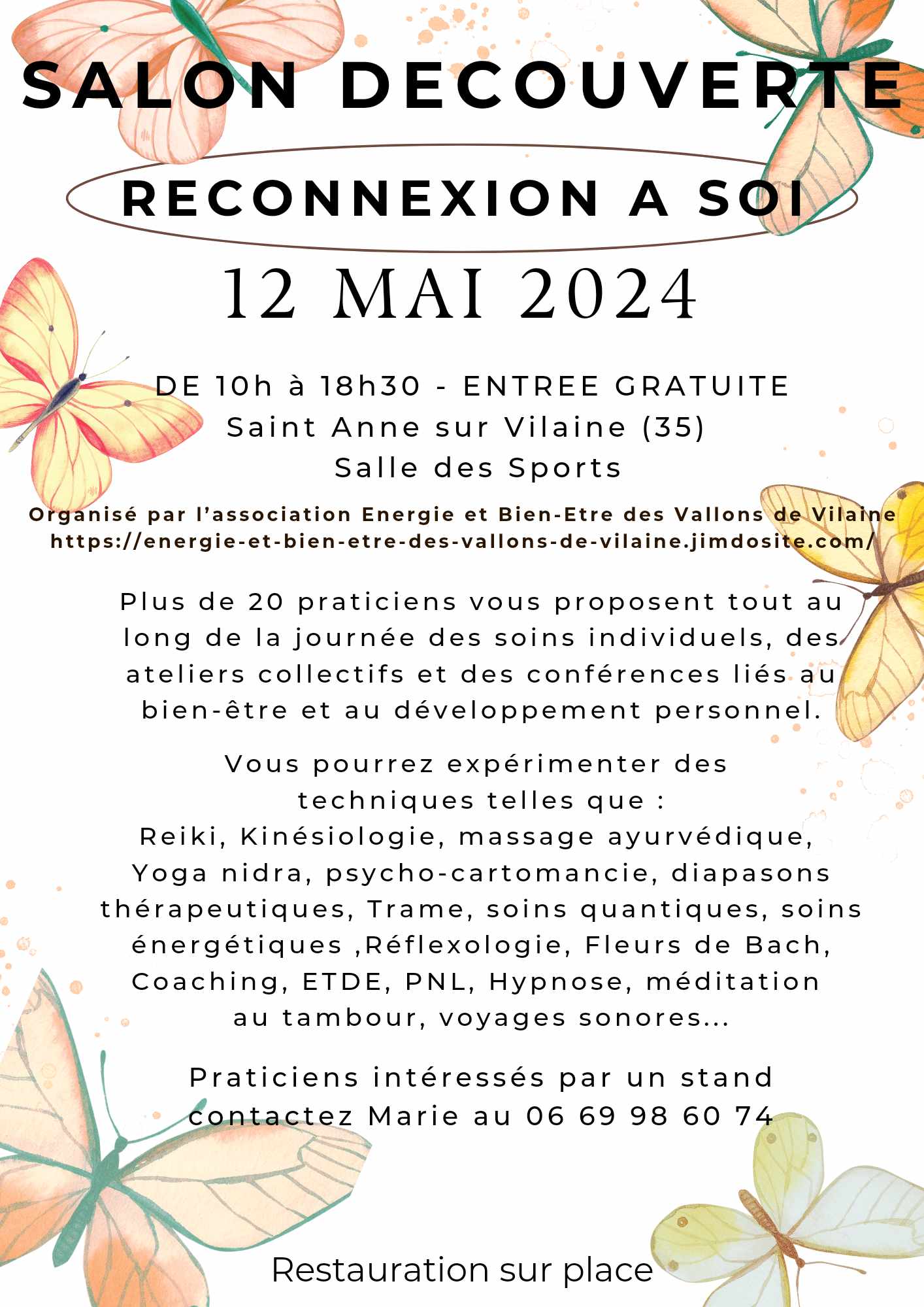 Agenda Salons Bien-être 2024